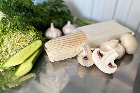 Шаурма с грибами