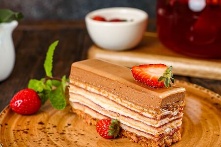 Пирожное Земляничный ройбуш