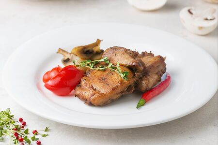 Бедро куриное запечённое