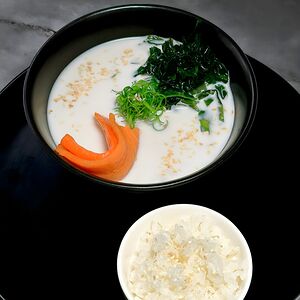 Сливочный суп с Лососем