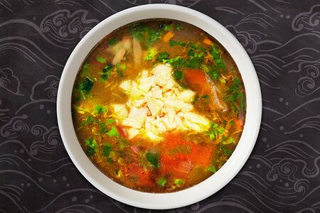 Суп Минестроне с мясом