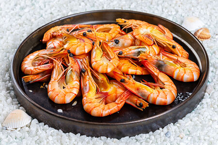 Креветки коктейльные жареные