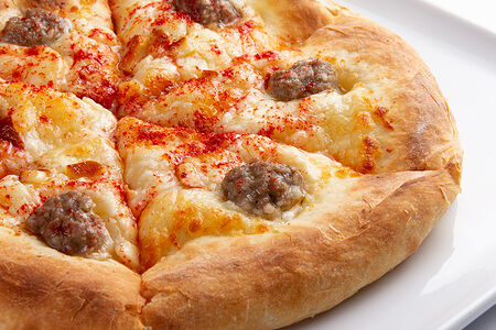 Хачапури с мясными шариками