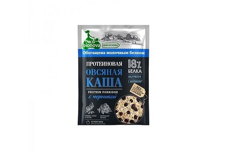 Каша протеиновая Овсяная с черникой Bionova