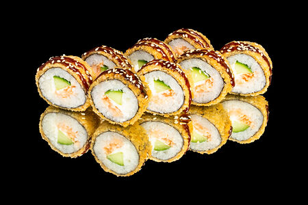 Ролл Темпура с лососем