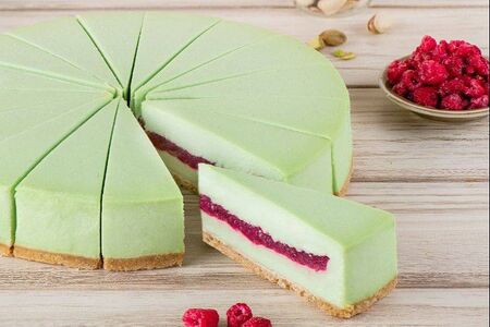 Чизкейк Фисташка и малина