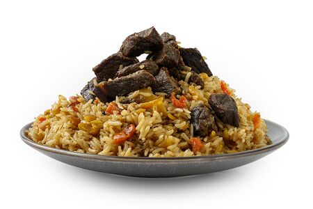 Плов с говядиной