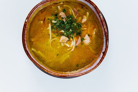 Куриная лапша