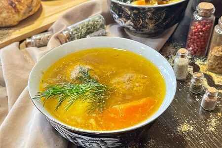 Суп с фрикадельками