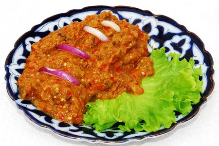 Икра из жареных овощей