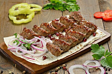 Люля-кебаб из баранины