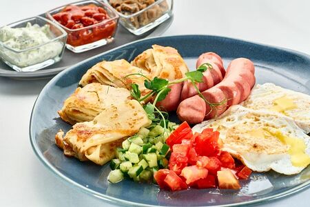 Мясной завтрак