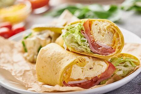 Клаб Рэпс с копчёным цыпленком