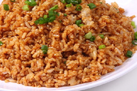 Жареный рис в соевом соусе №106