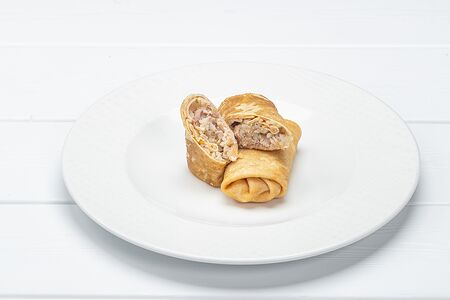 Блинчики с мясом и рисом