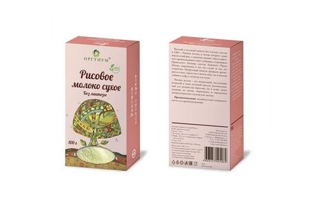 Рисовое молоко сухое Оргтиум
