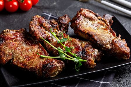 Шашлык из cвинoго края