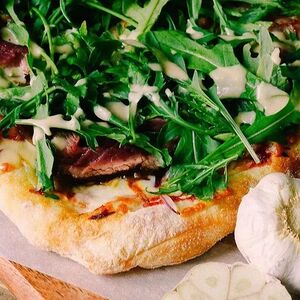 Ростбиф и рукола