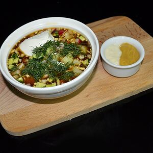 Окрошка на квасе