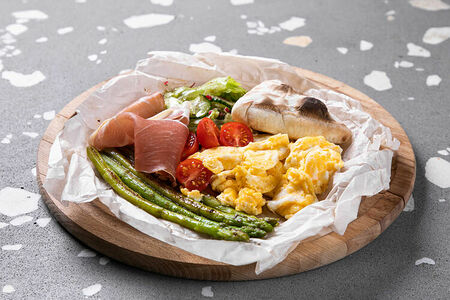 Парма со спаржей