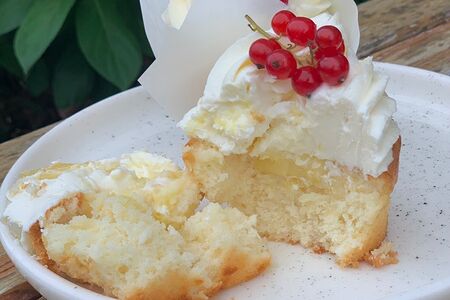 Капкейк лимонный