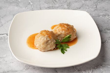 Тефтели мясные в томатном соусе