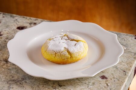 Лимонное печенье