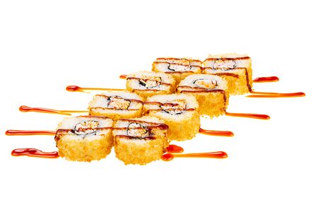 Жареный с крабом