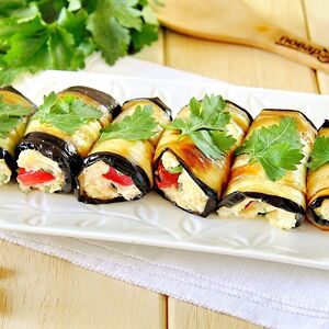 Баклажанные язычки