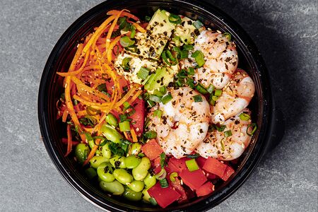 Поке с креветкой