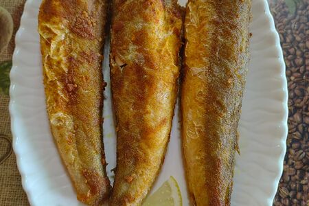 Хек жареный