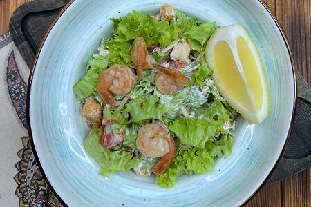 Цезарь с креветками
