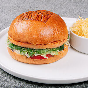 Крабовый бургер