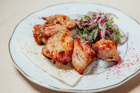 Шашлык из мякоти телятины