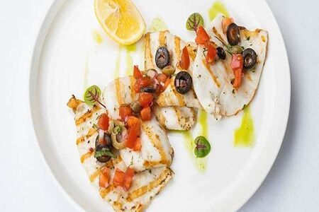 Кальмар на гриле