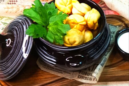 Пельмени с говядиной