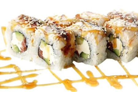 Ролл Канадский с лососем