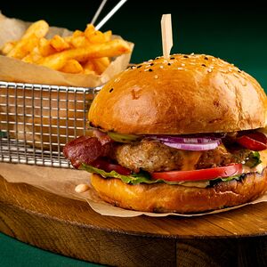 Бургер с курицей