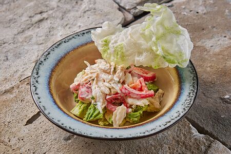 Мильфей из краба