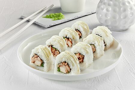 Ролл Цезарь с курицей