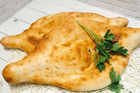 Лепешка большая овальная