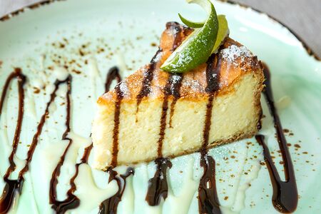 Пирог творожный домашний