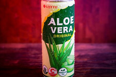 Lotte Aloe Vera original с кусочками алоэ