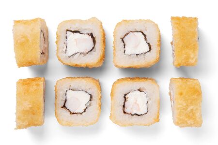 Темпурный ролл Счастливая креветка