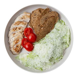 Цезарь с курицей