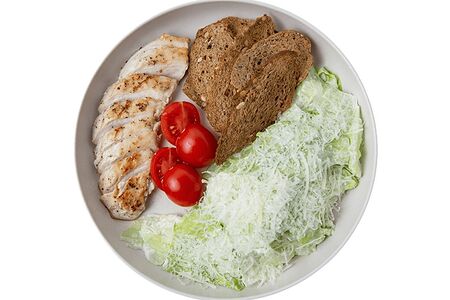 Цезарь с курицей