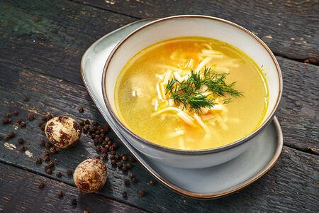 Суп куриный