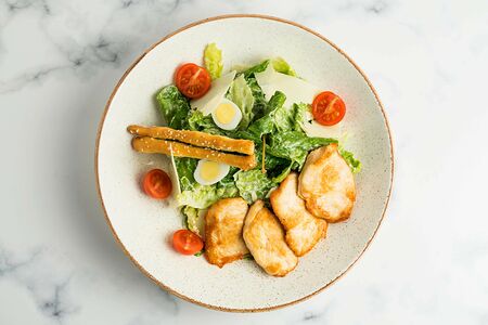 Цезарь с цыпленком