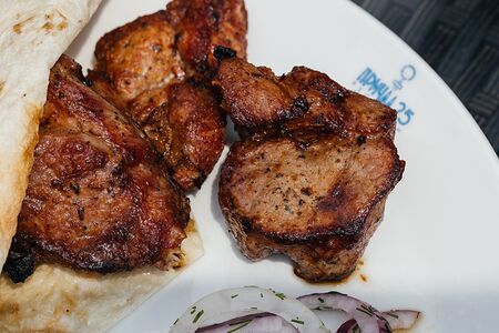 Шашлык из говяжьей вырезки