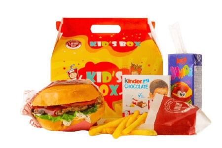 Детский набор с гамбургером